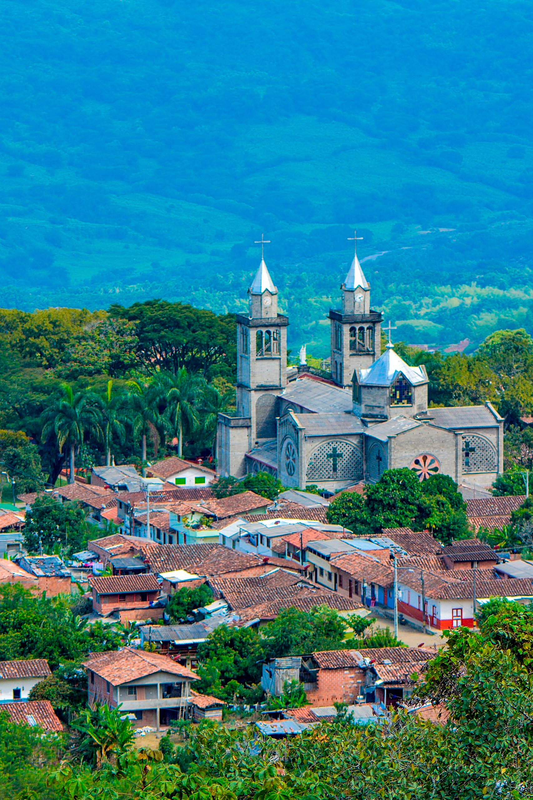 Vista de Palermo, Támesis, Antioquia